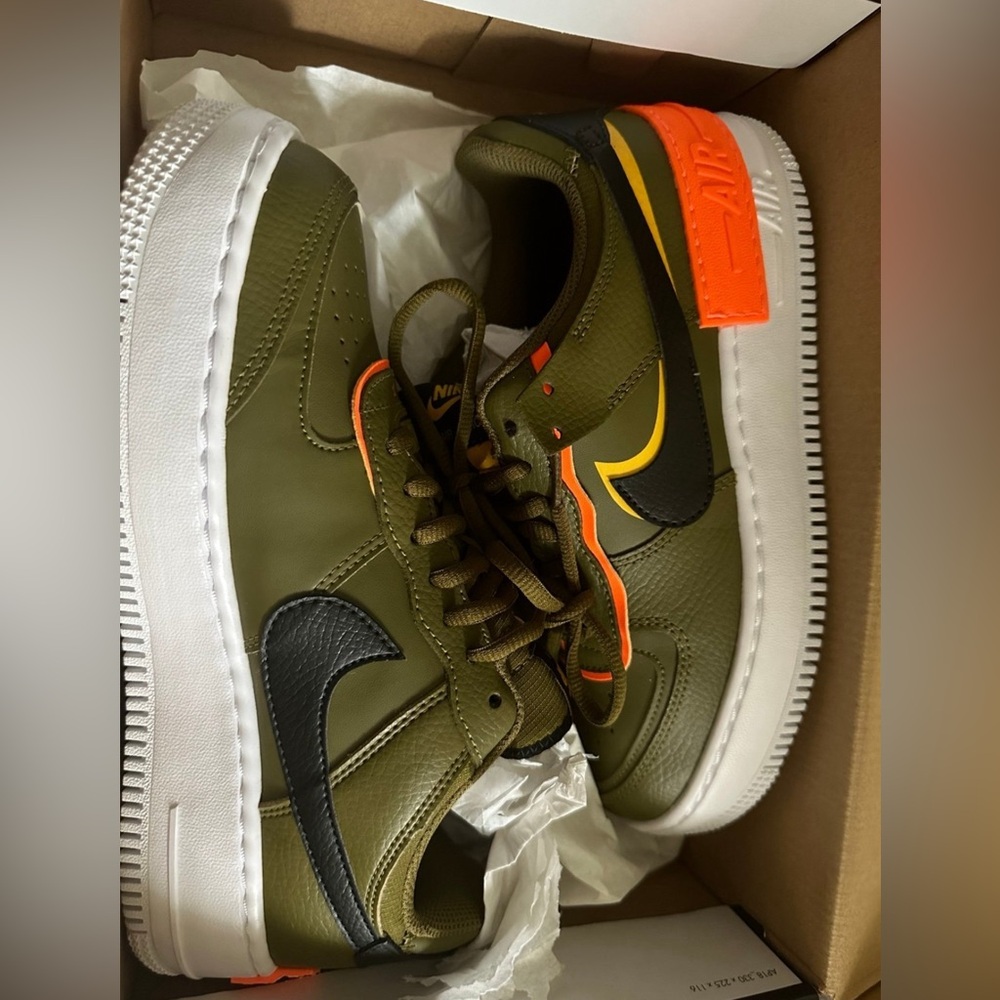 Green Nike Air Force 1